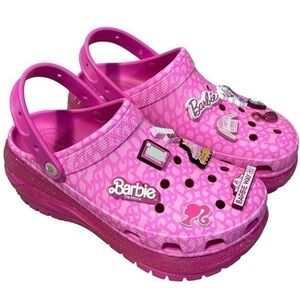 Crocs x Barbie The Movie Mega Crush Clog - Women's Size W 12